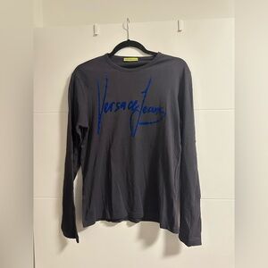 Versace Jeans Couture Long Sleeve Logo T-shirt